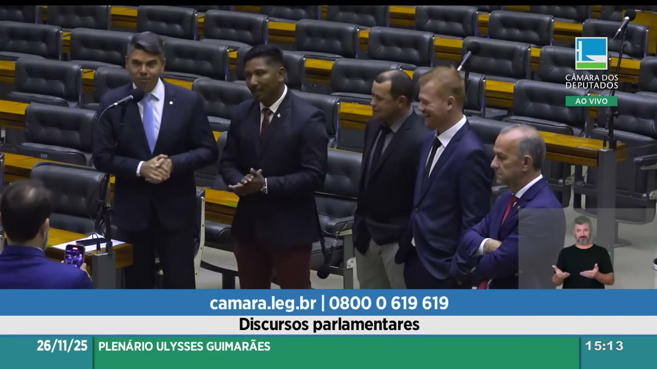 Vídeo do evento em 56:16