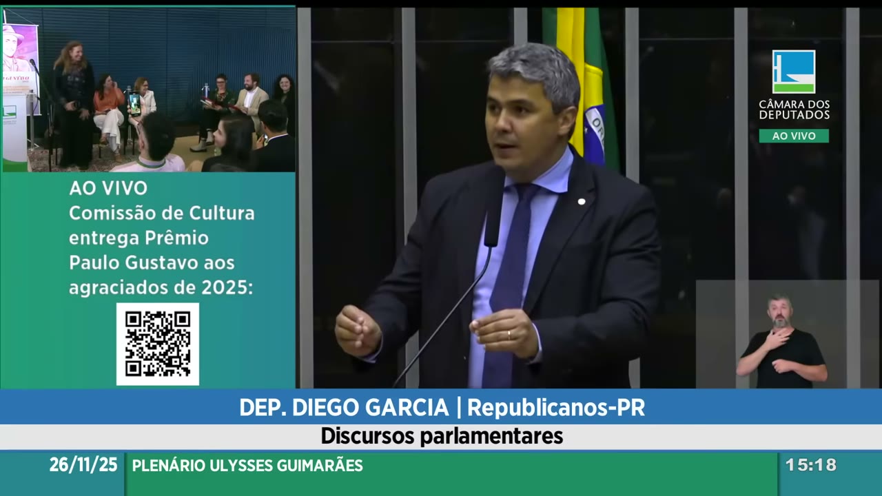 Vídeo do evento em 1:01:00