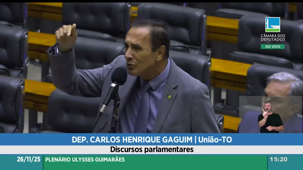 Vídeo do evento em 1:03:11