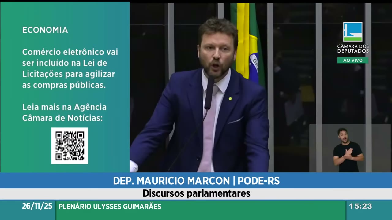 Vídeo do evento em 1:06:26