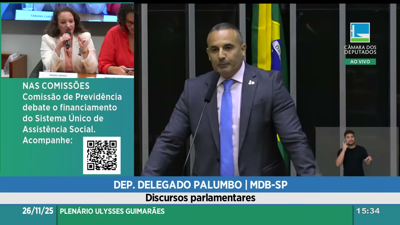 Vídeo do evento em 1:17:00