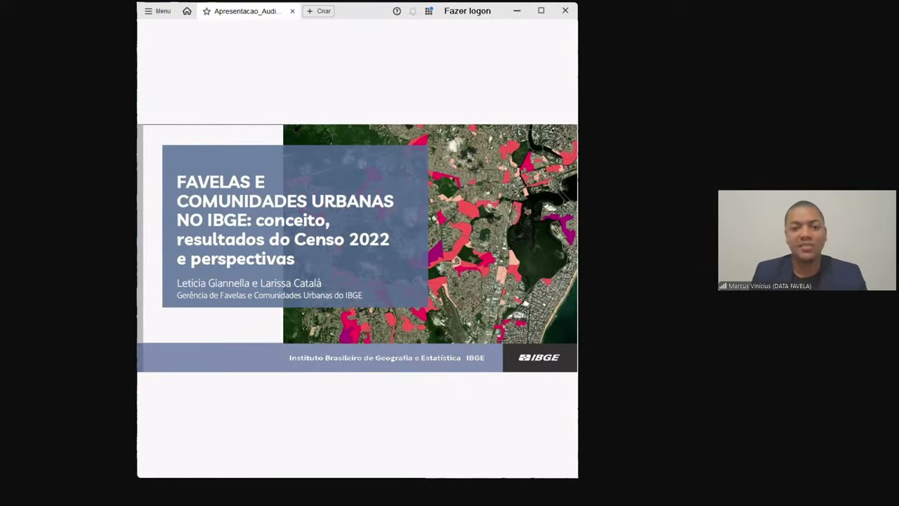 Vídeo do evento em 27:40