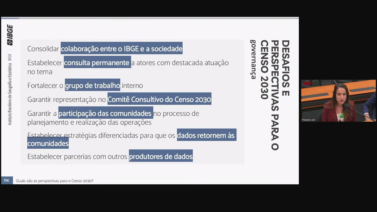 Vídeo do evento em 1:32:10