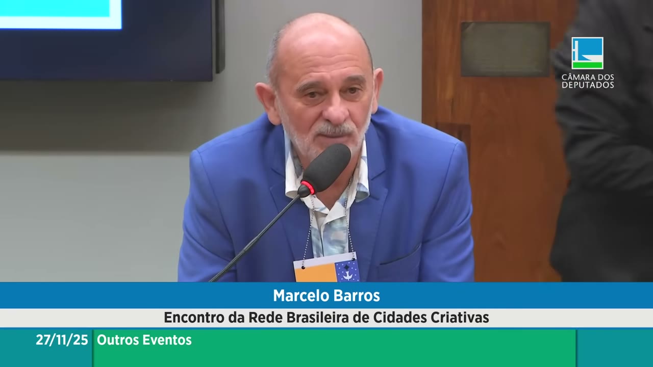 Vídeo do evento em 1:21:06