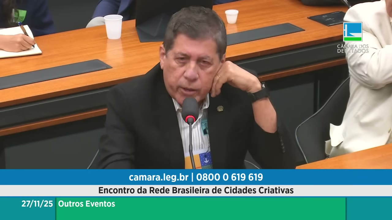 Vídeo do evento em 1:25:58