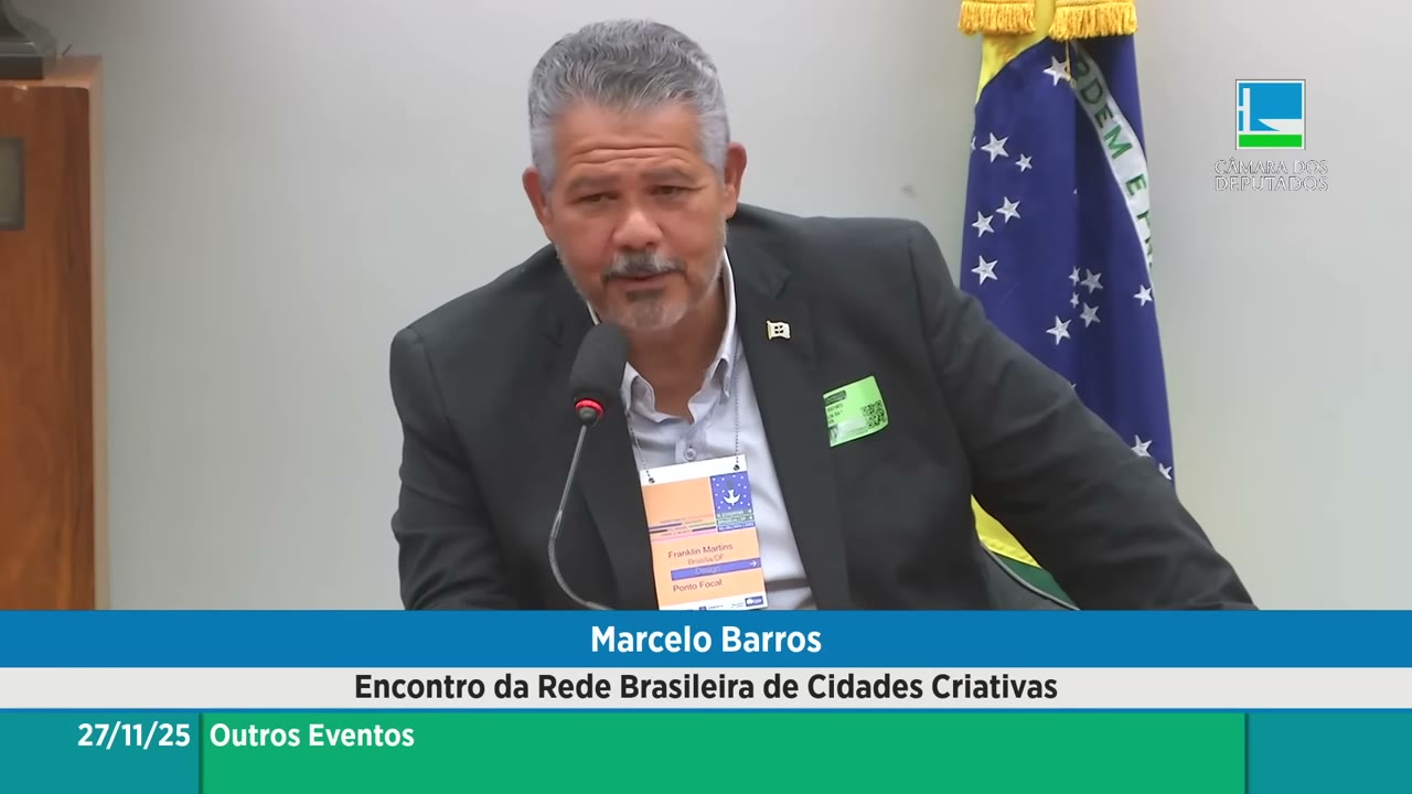 Vídeo do evento em 1:27:13