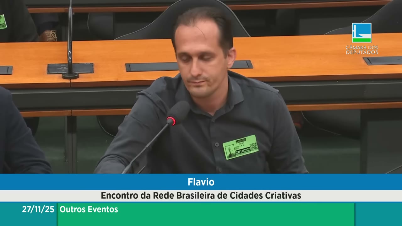 Vídeo do evento em 1:39:11