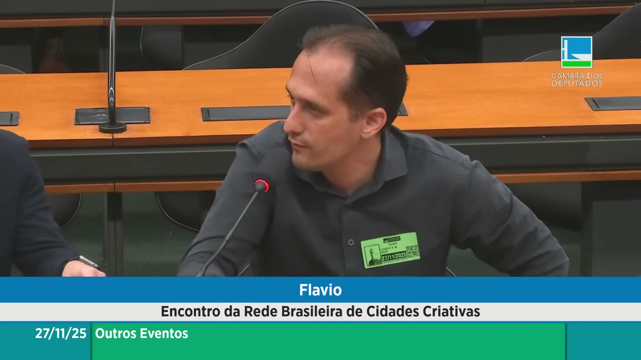 Vídeo do evento em 1:53:35