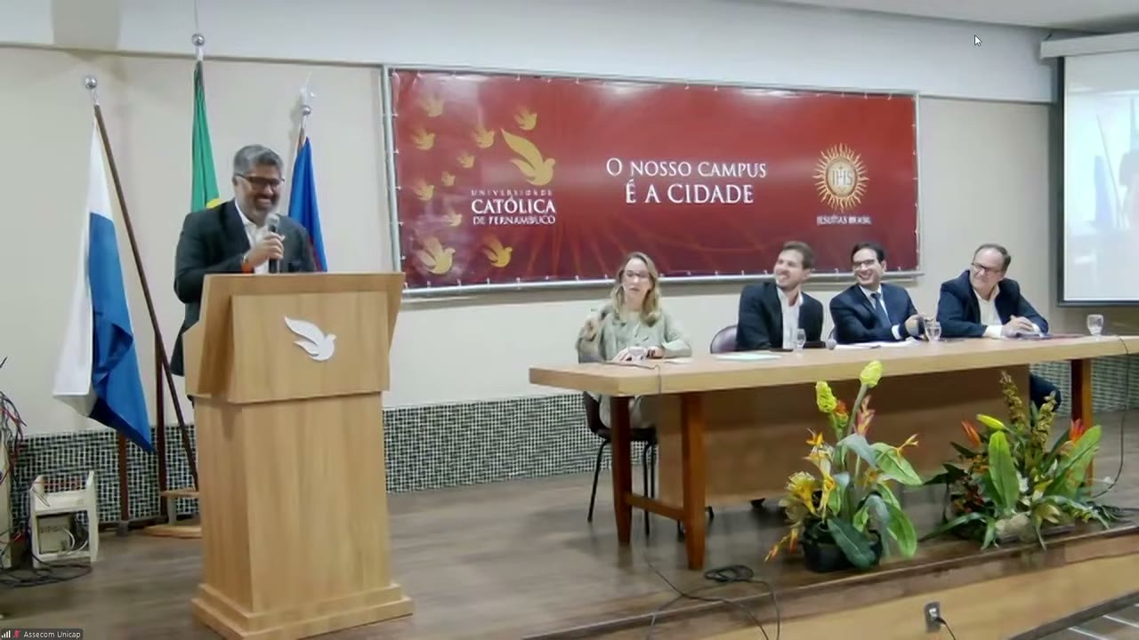 Vídeo do evento em 1:01:36