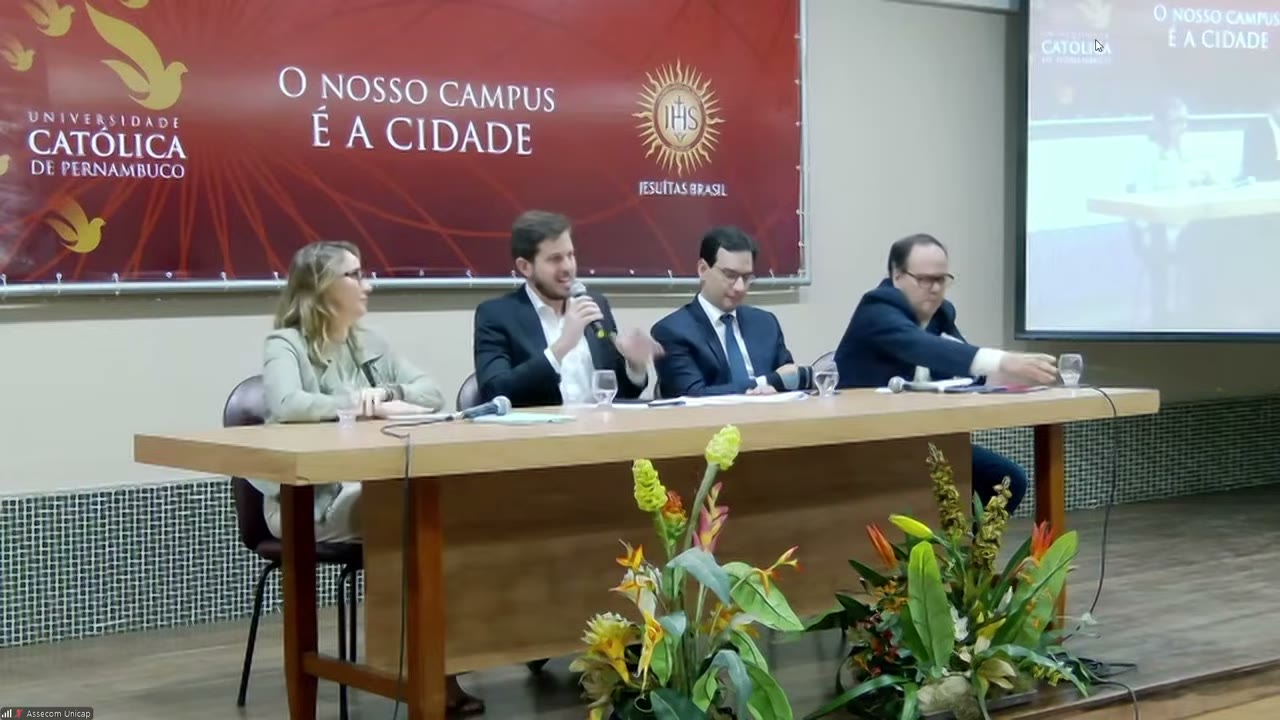Vídeo do evento em 1:21:34