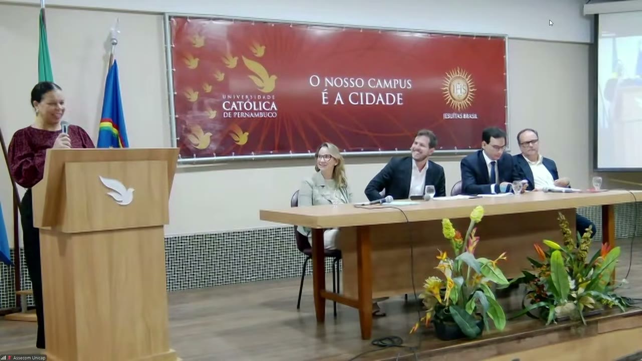 Vídeo do evento em 1:25:16
