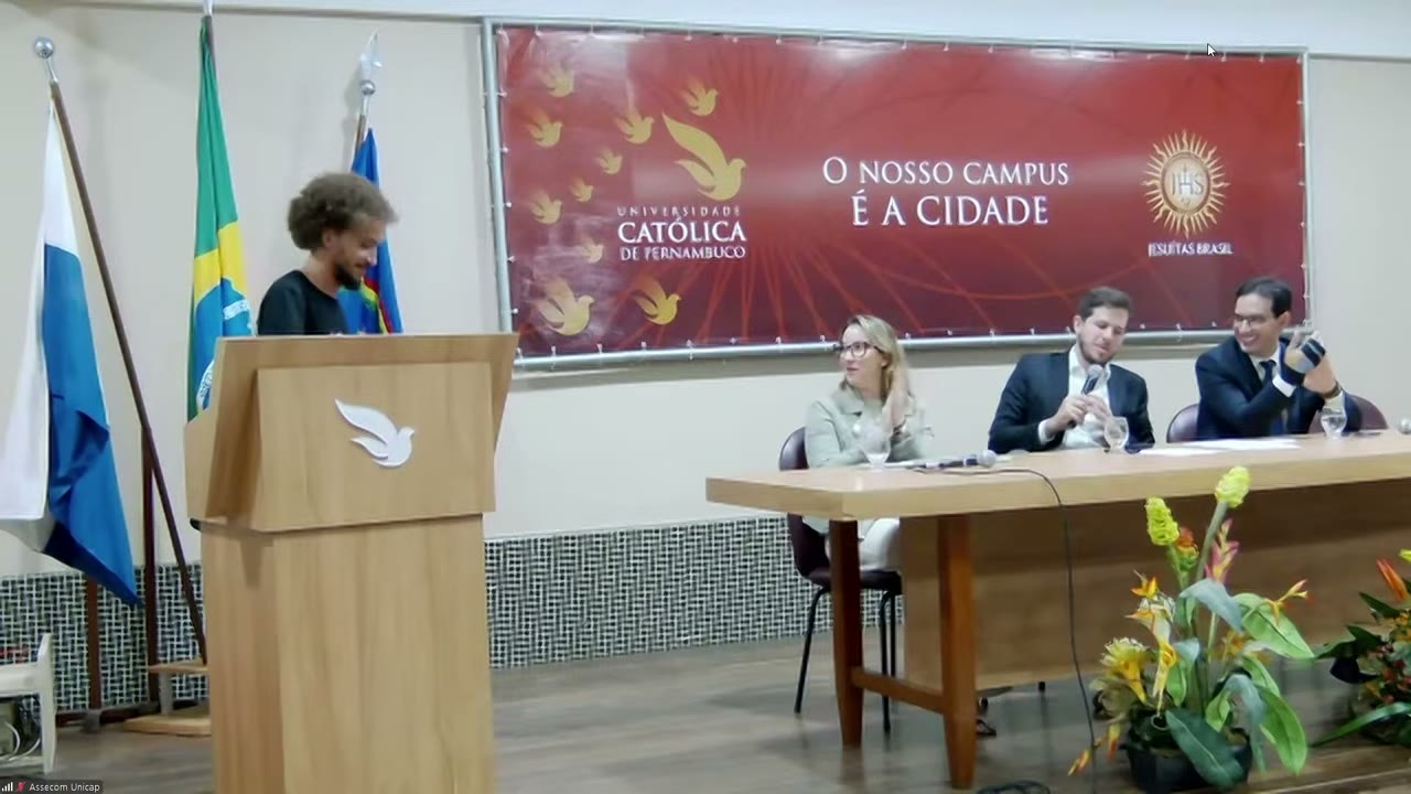 Vídeo do evento em 1:46:11