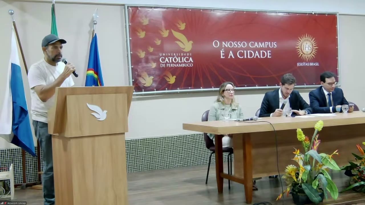 Vídeo do evento em 1:46:34