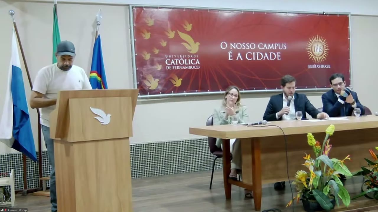 Vídeo do evento em 1:49:37