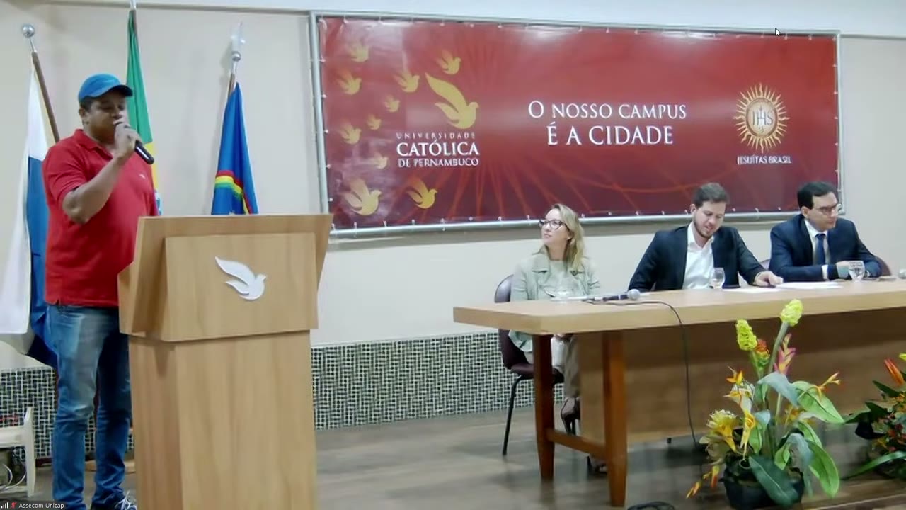 Vídeo do evento em 1:53:30