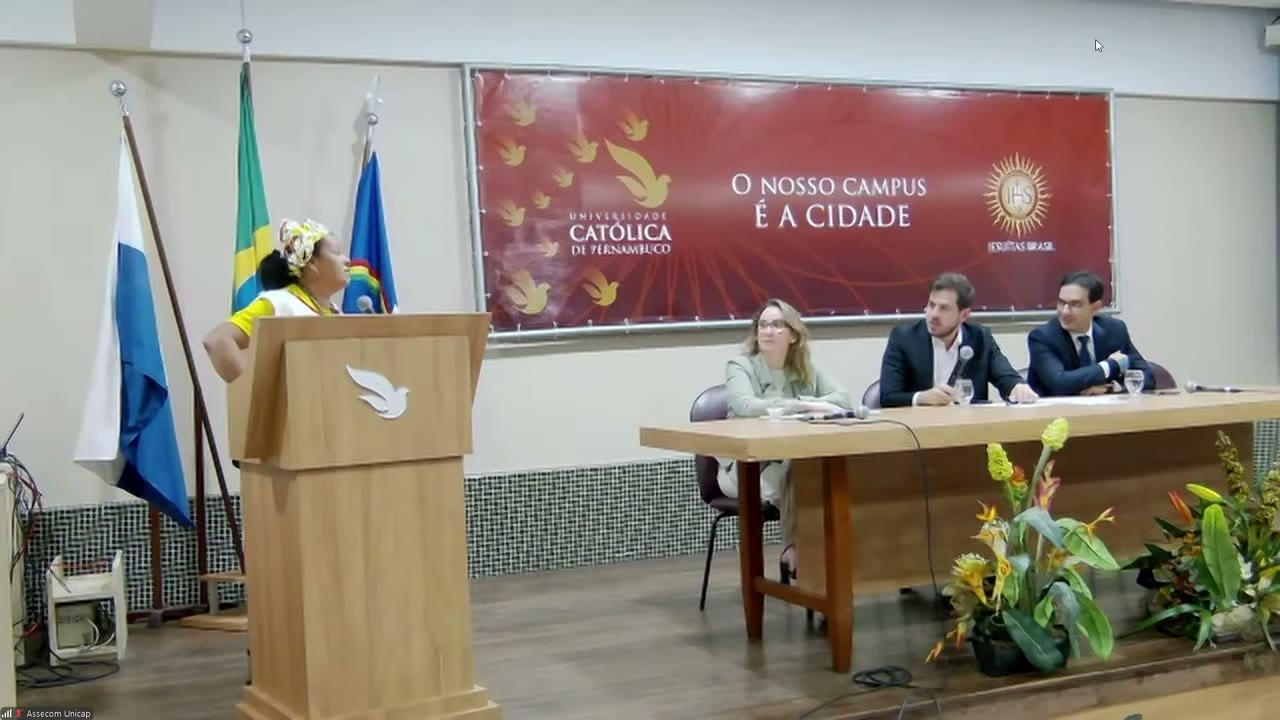 Vídeo do evento em 2:04:39