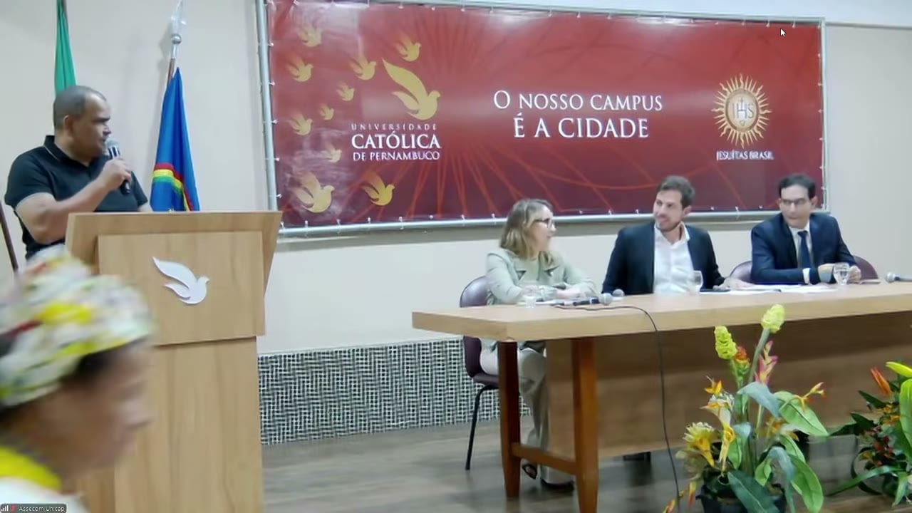Vídeo do evento em 2:10:38