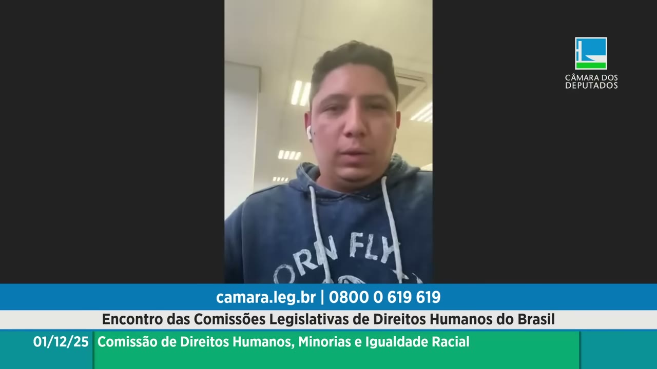 Vídeo do evento em 52:50