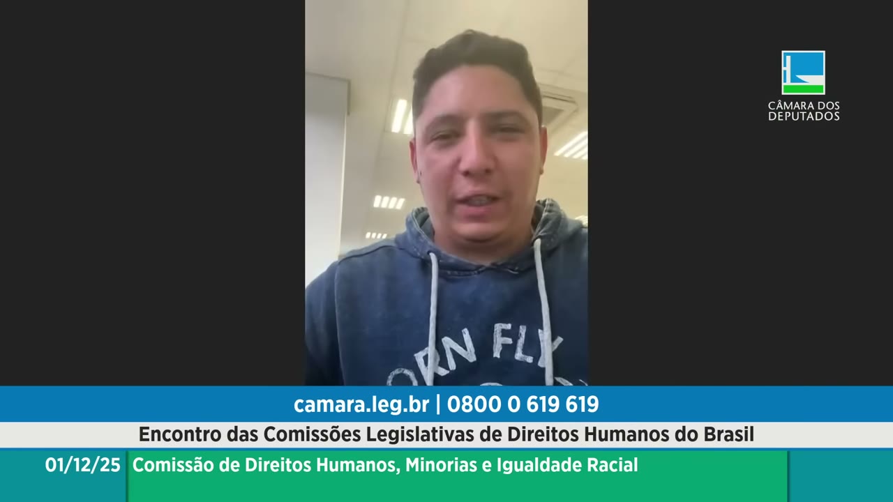 Vídeo do evento em 54:56