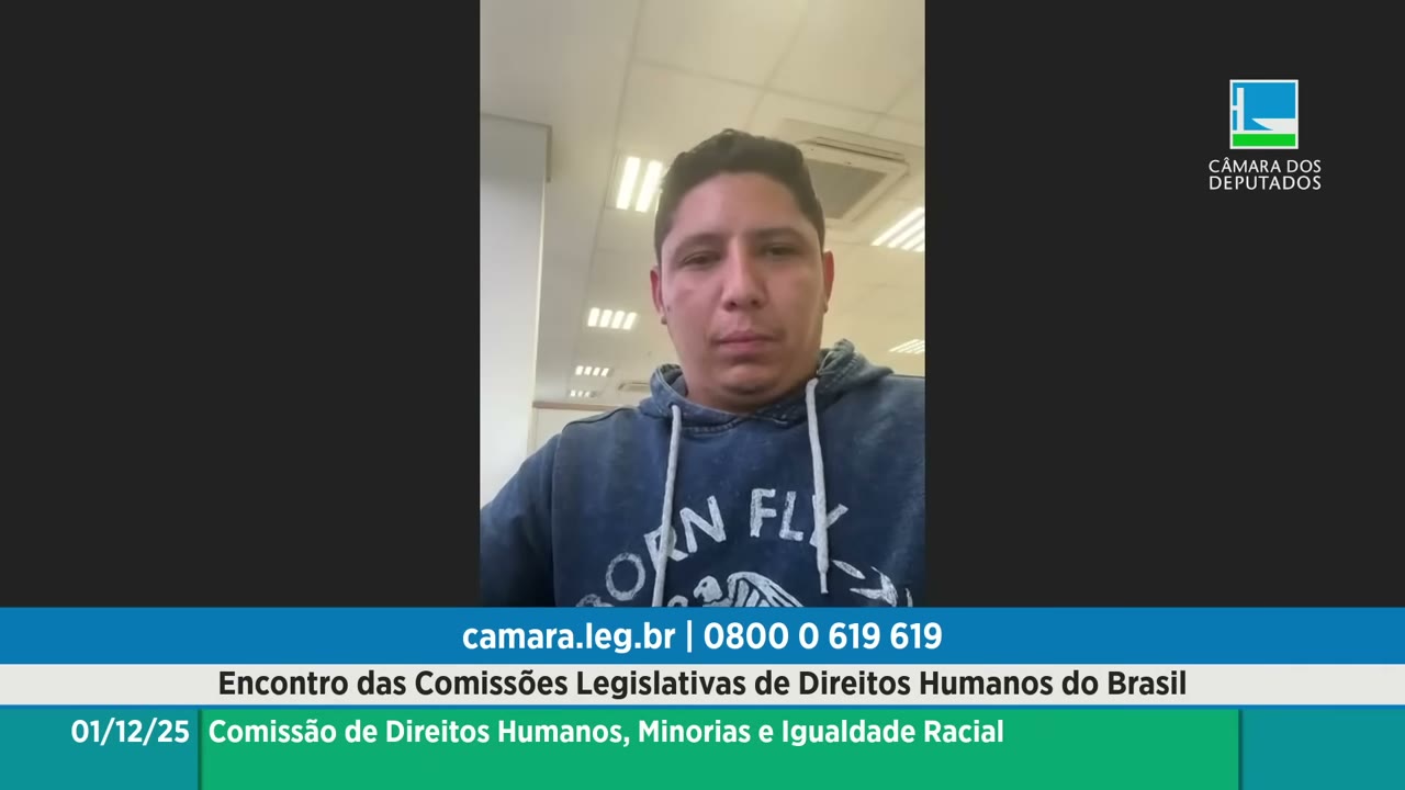 Vídeo do evento em 55:33
