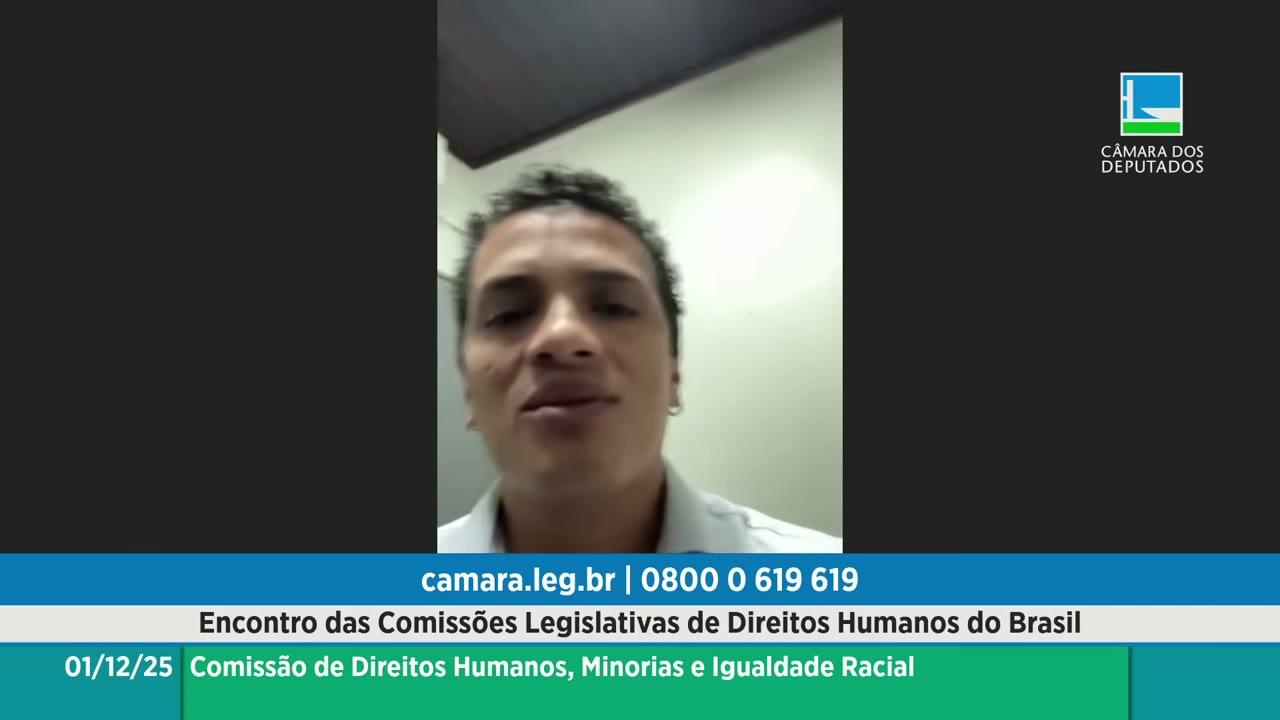 Vídeo do evento em 57:16