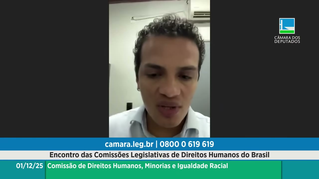 Vídeo do evento em 57:26