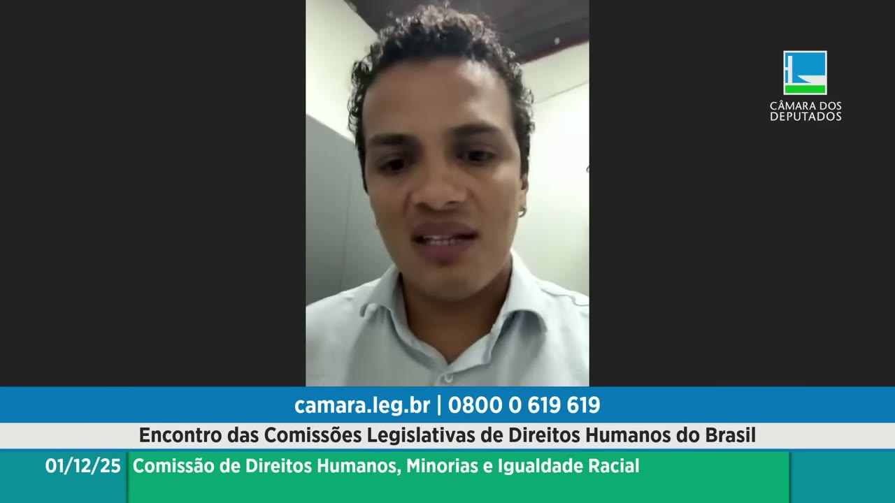 Vídeo do evento em 57:28
