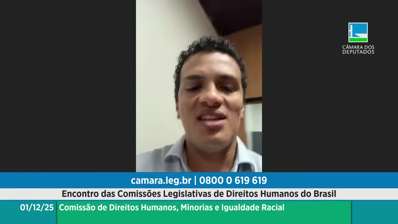 Vídeo do evento em 57:46