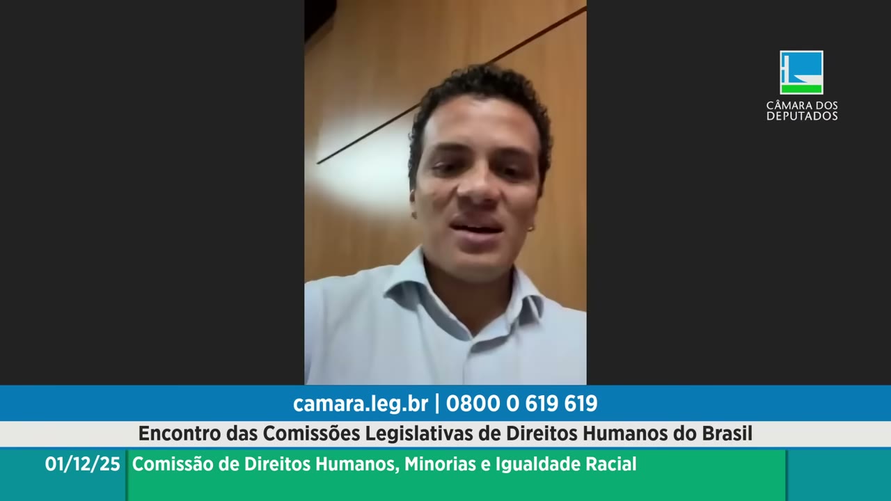 Vídeo do evento em 58:14