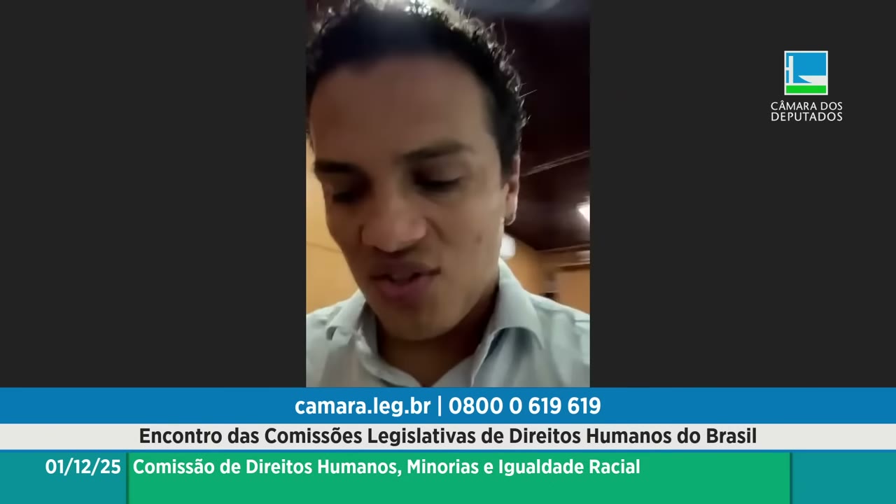 Vídeo do evento em 58:22