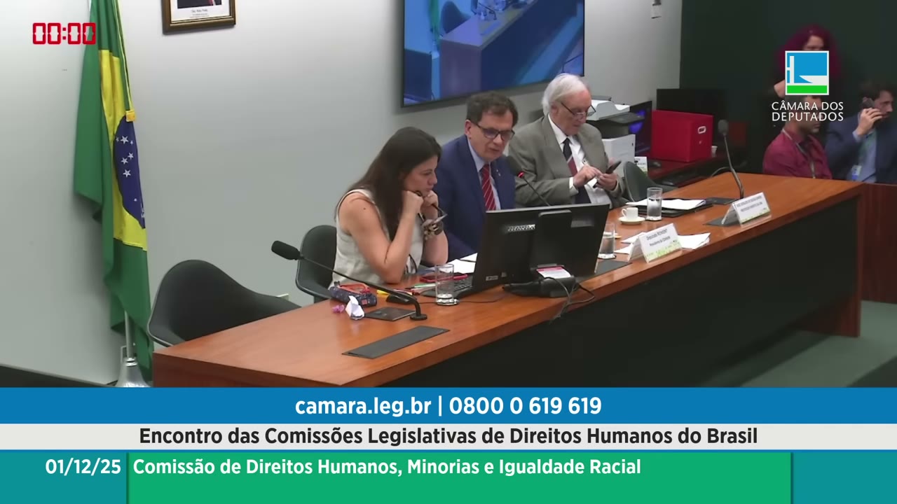Vídeo do evento em 1:01:25