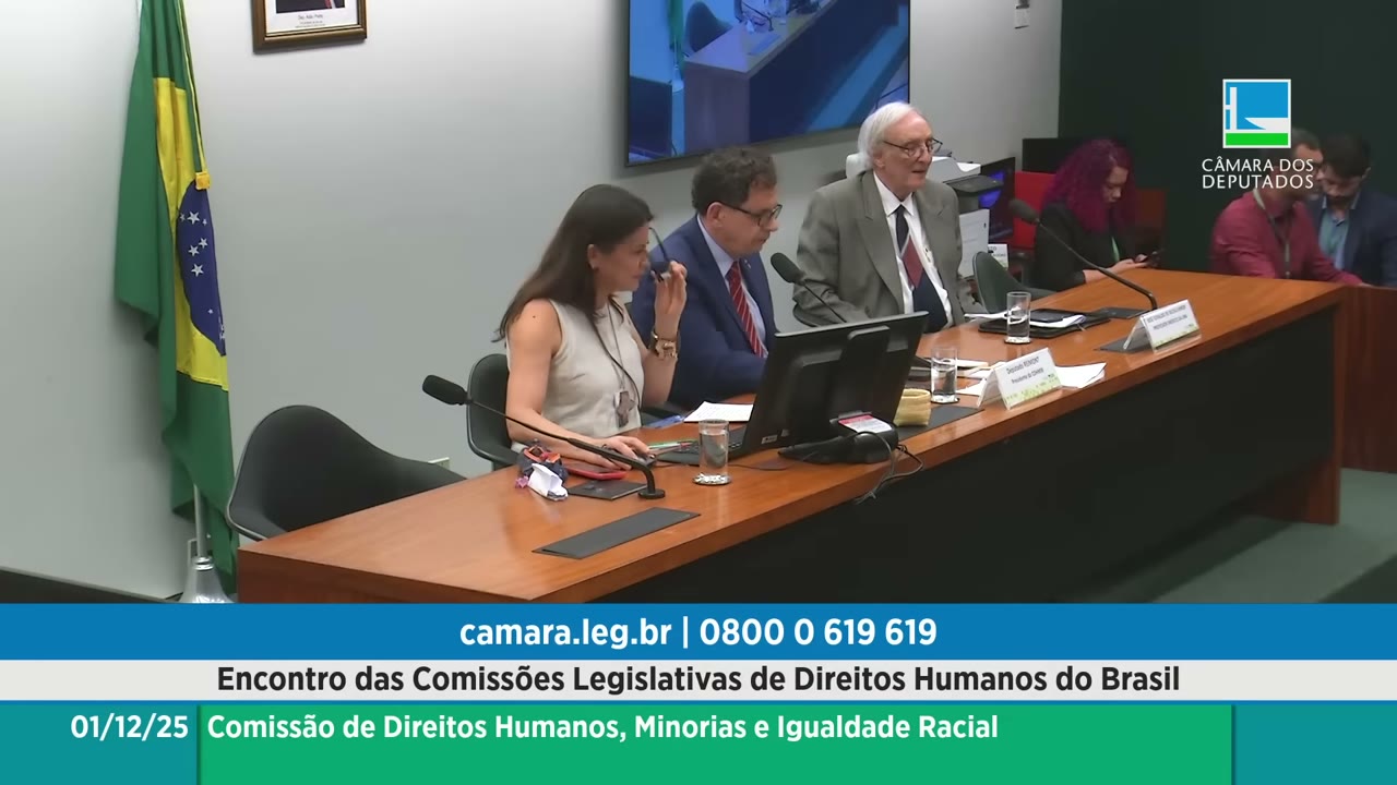 Vídeo do evento em 1:12:50