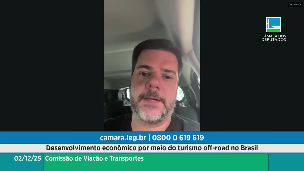 Vídeo do evento em 33:51
