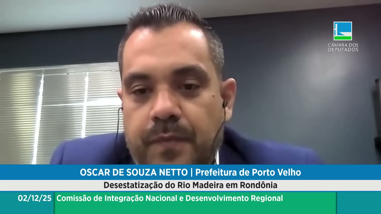 Vídeo do evento em 47:04