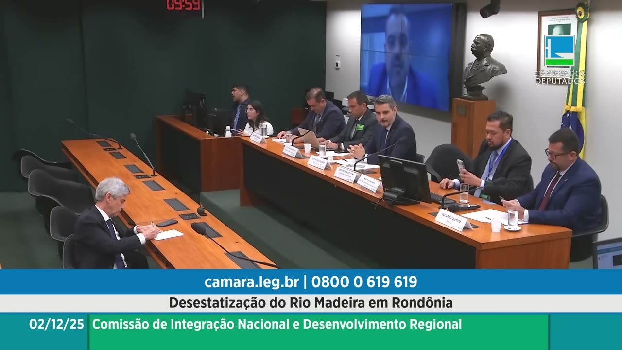 Vídeo do evento em 46:48