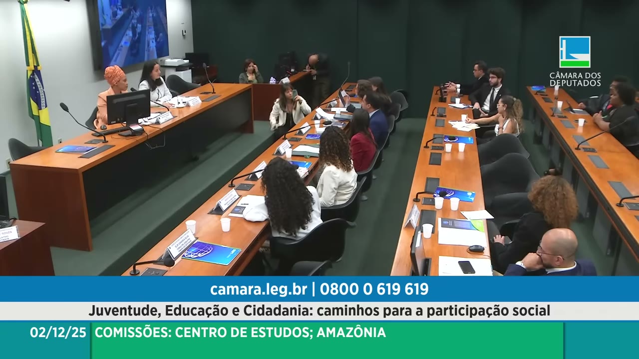 Vídeo do evento em 1:00:20