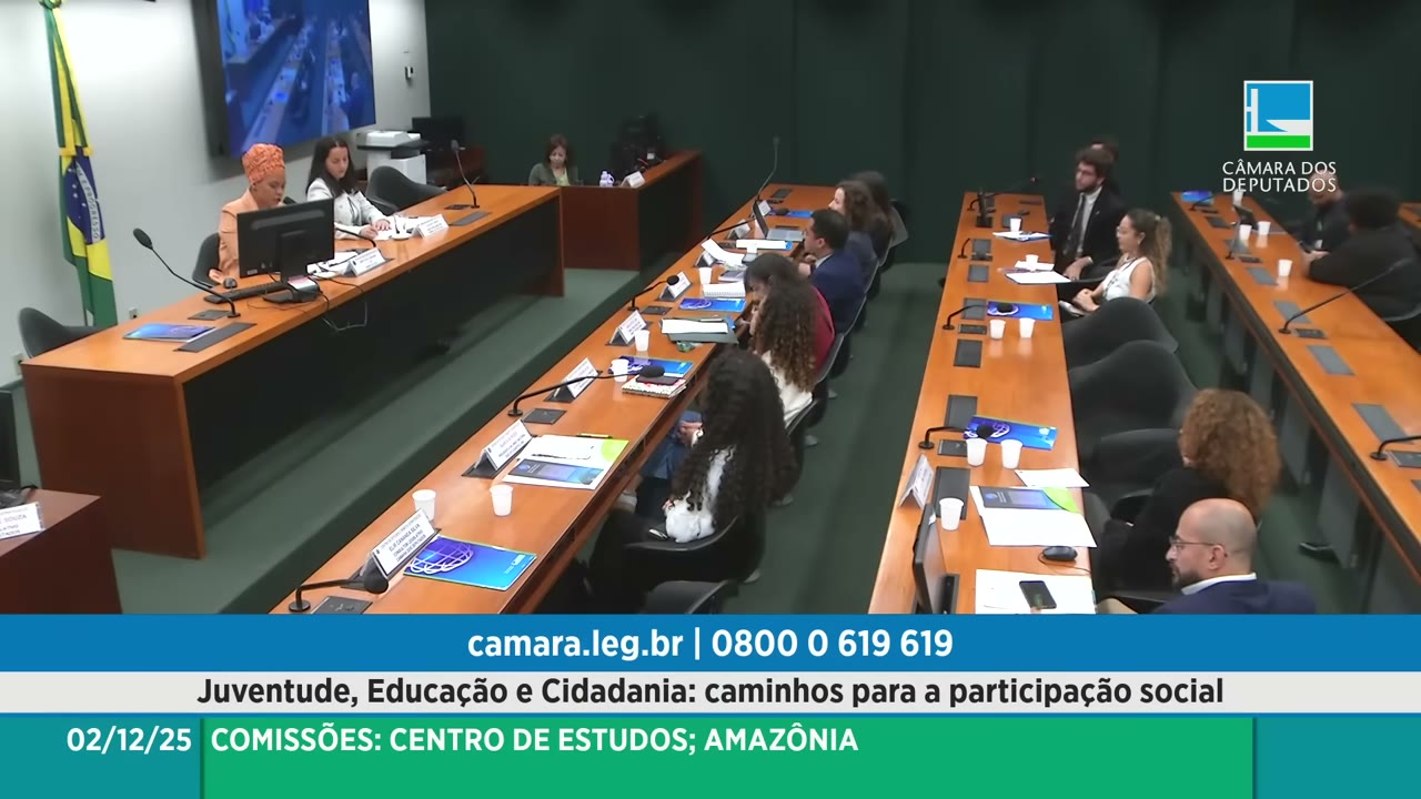 Vídeo do evento em 1:05:55