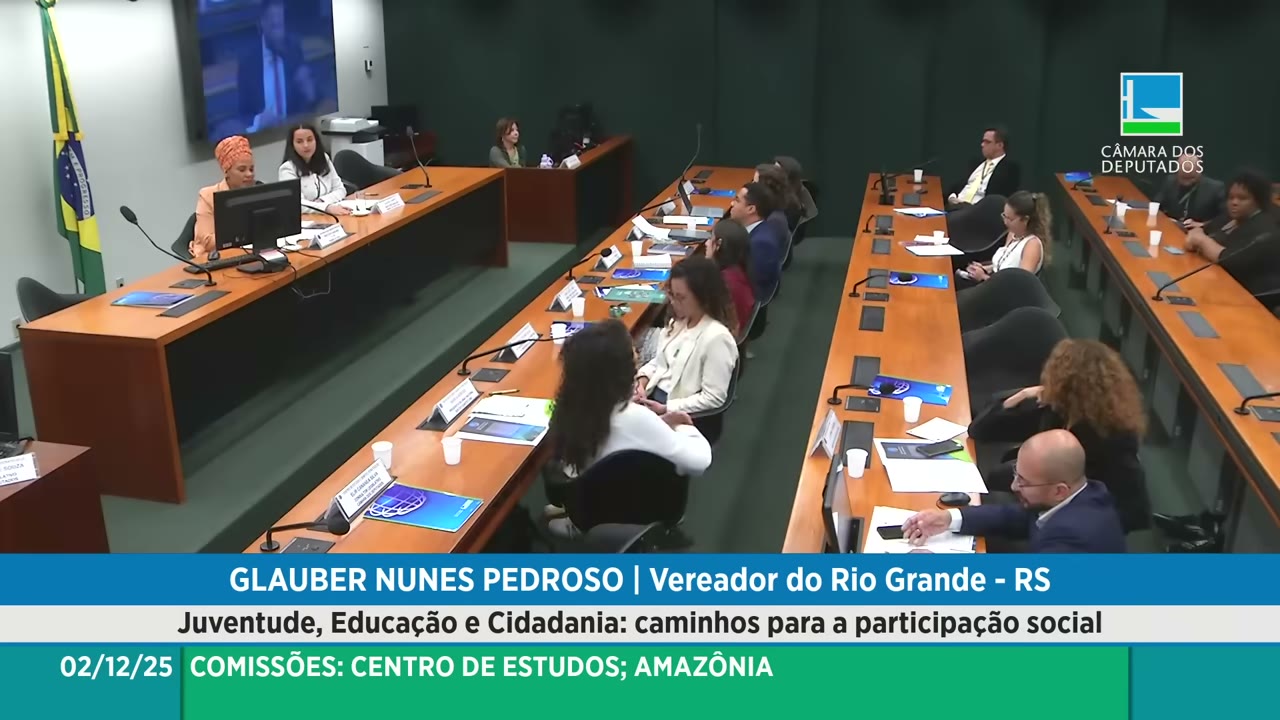 Vídeo do evento em 1:16:25