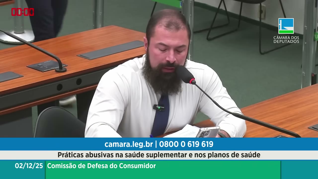 Vídeo do evento em 2:05:05