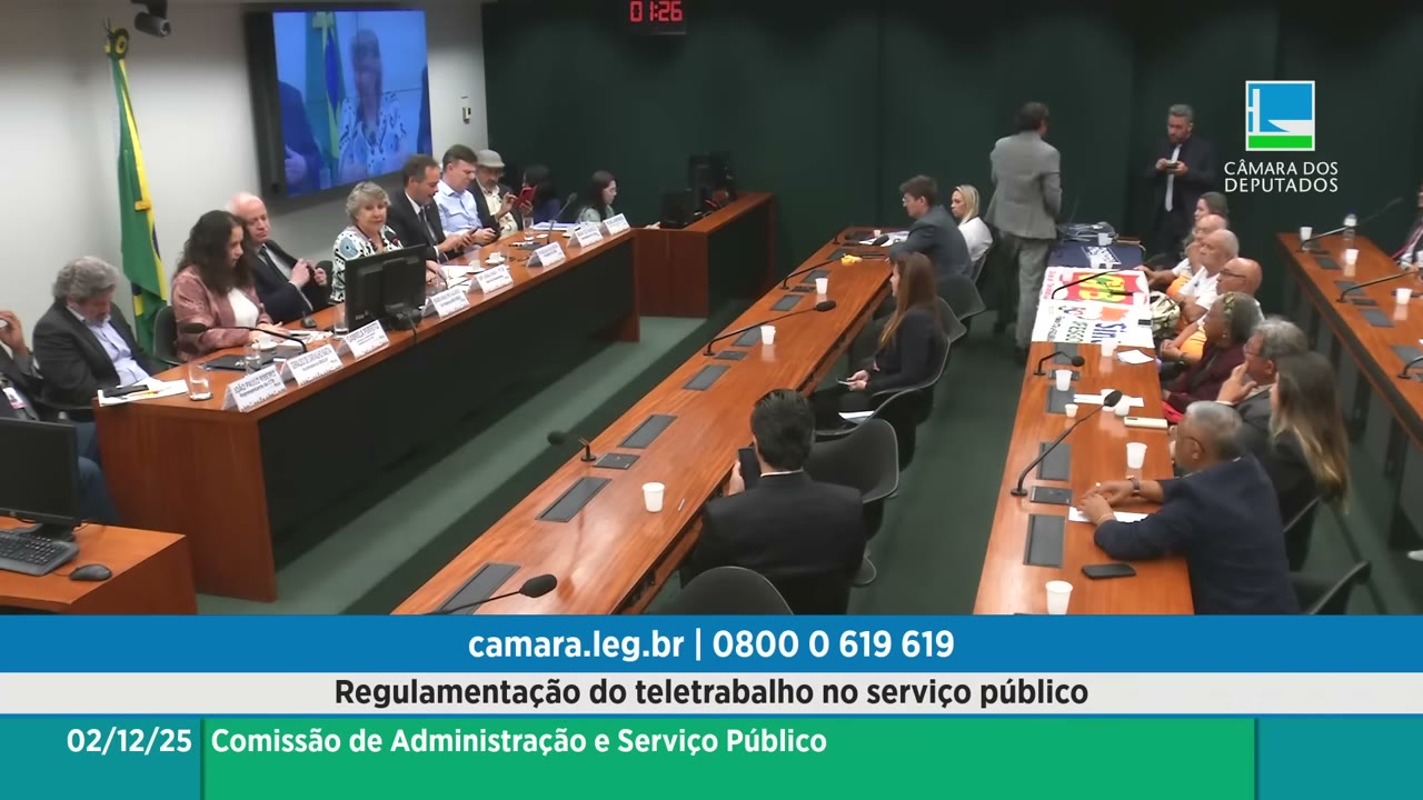 Vídeo do evento em 1:01:24