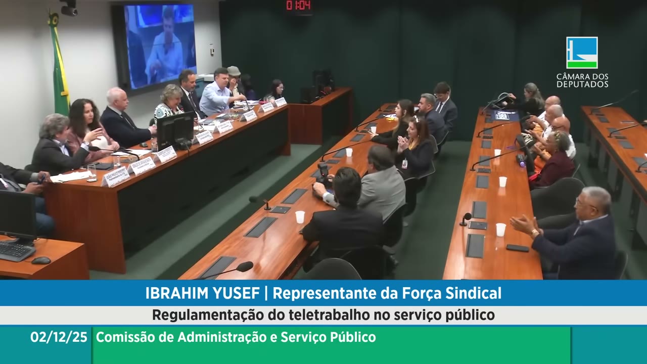 Vídeo do evento em 1:54:43