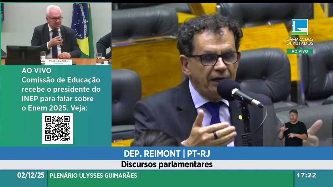 Vídeo do evento em 8:07