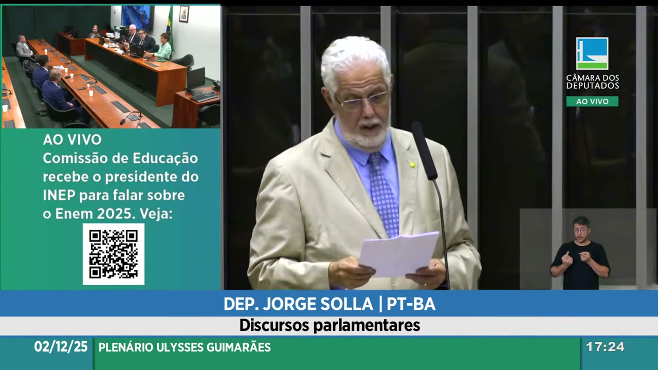 Vídeo do evento em 11:55