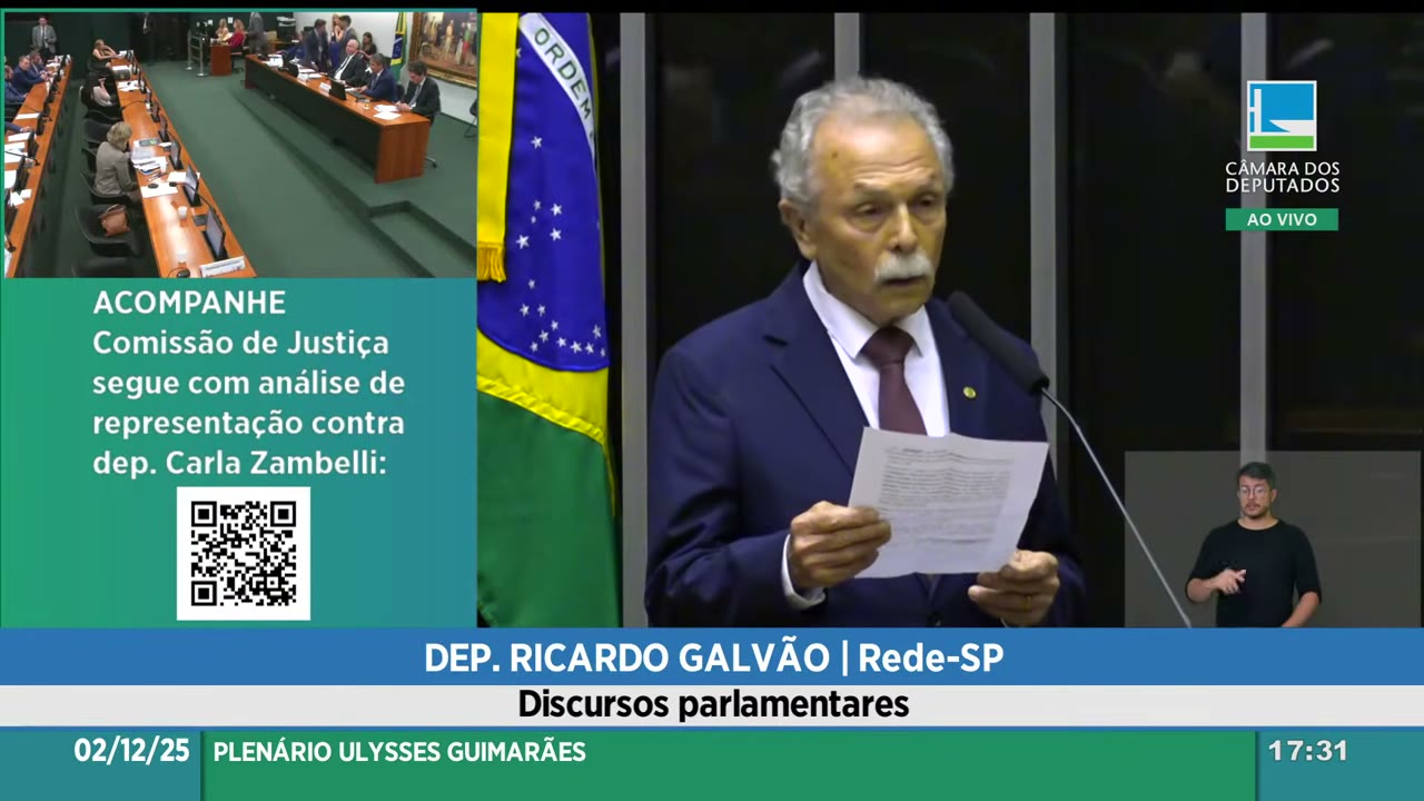 Vídeo do evento em 17:00
