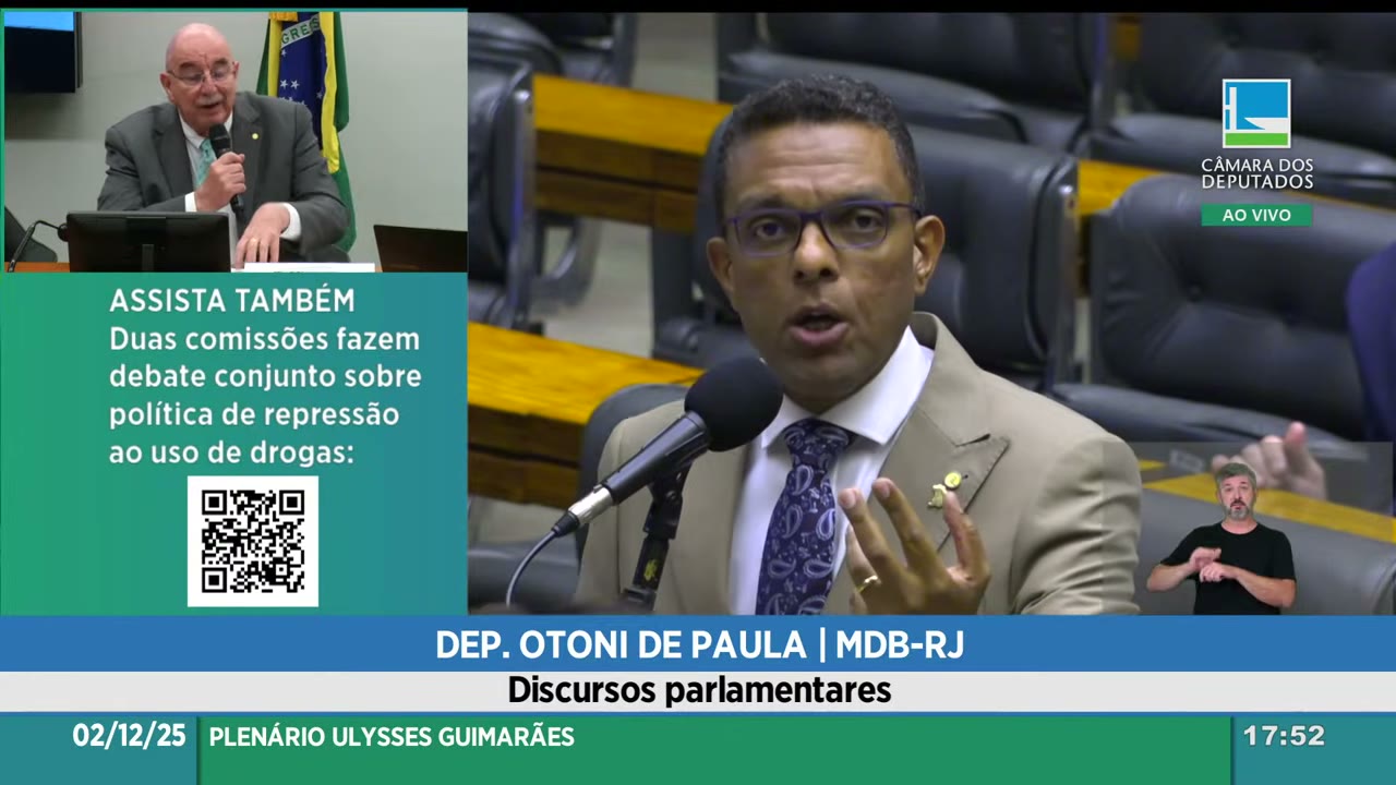 Vídeo do evento em 37:46