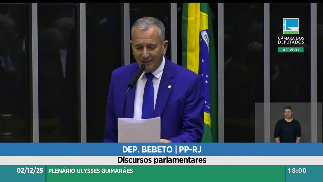 Vídeo do evento em 46:20