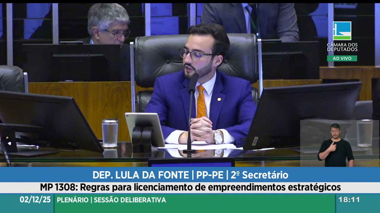 Vídeo do evento em 56:51