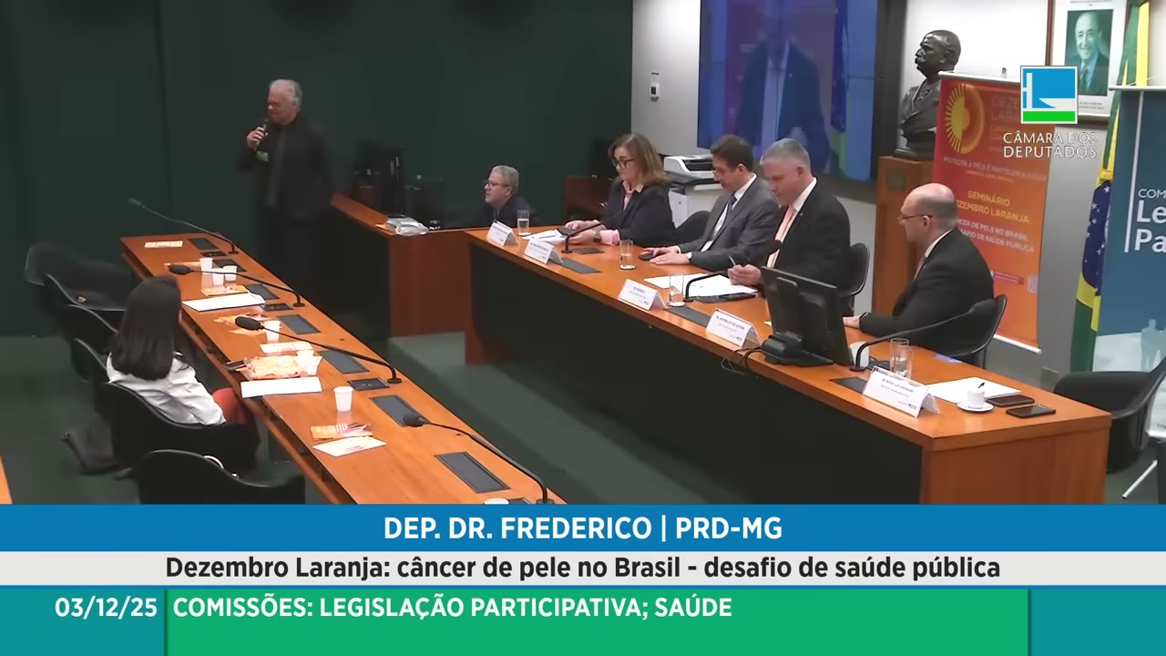 Vídeo do evento em 1:08:52