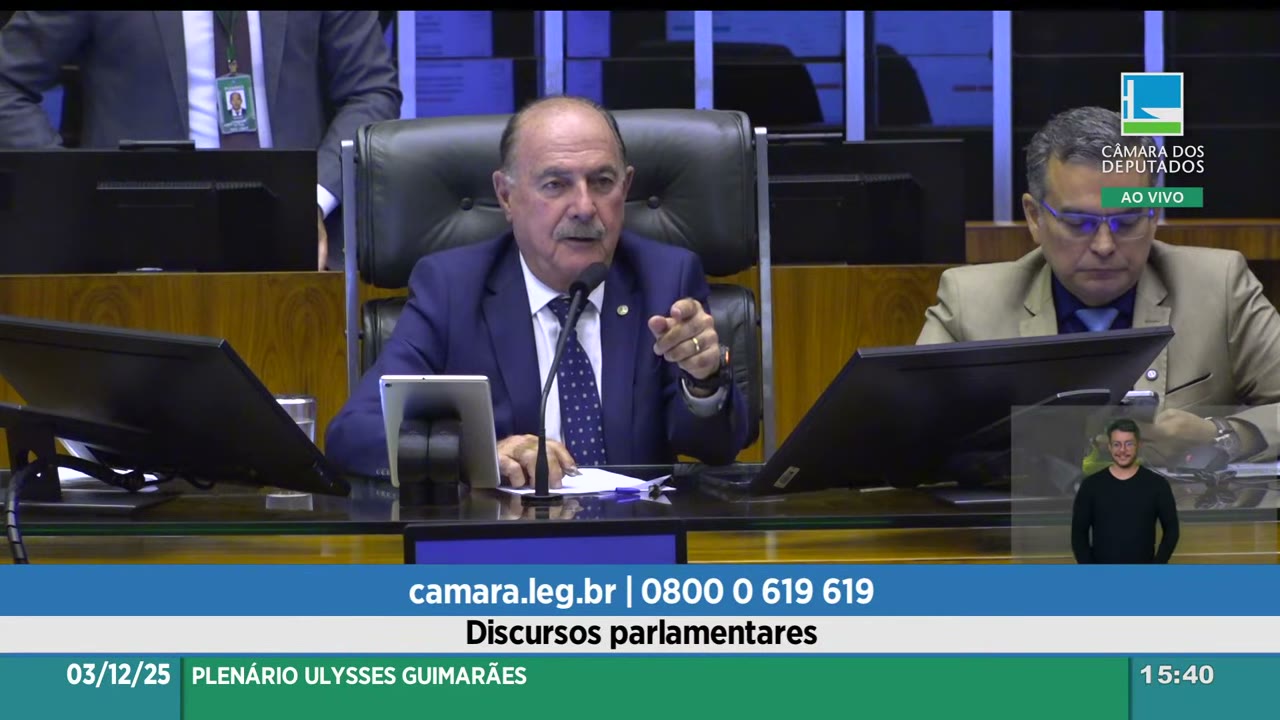 Vídeo do evento em 33:54