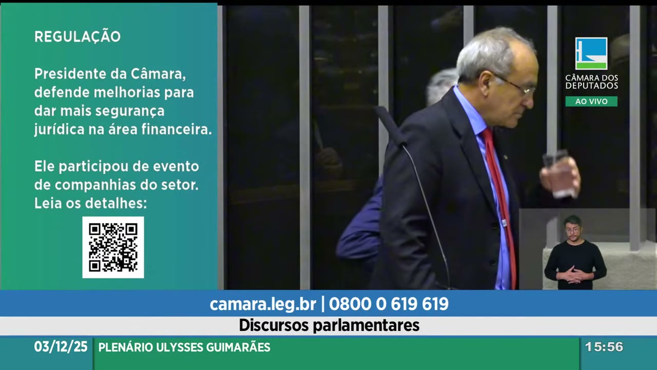 Vídeo do evento em 50:03